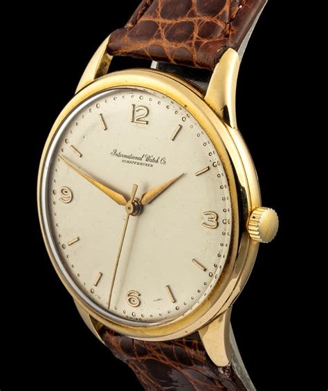 orologio iwc oro anni '60